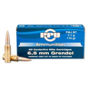 Prvi Partizan Ammo .6.5 Grendel 110 Grain FMJ 20 Rounds