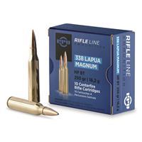 PPU Rifle Ammunition .338 Lapua Magnum 250 gr HPBT 2953 fps 10/ct