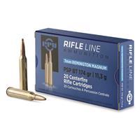 PPU PSPBT 7mm Remington Magnum 174 Grain Centerfire Rifle Ammo 8605003812685