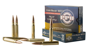 PPU 8mm Mauser 198 Grain Full Metal Jacket Rifle Ammo