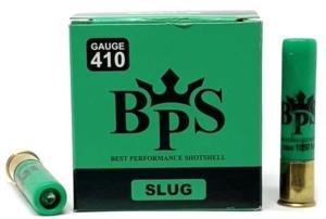 BPS 410 Slug .410 2.5in Shotgun Ammo, 25 Rounds, 410 Slug