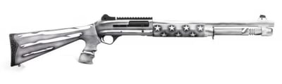 Panzer Arms M4 Tactical Blk/Tungsten w/ US Flag