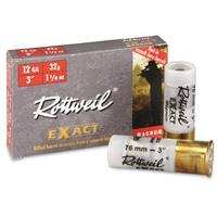 Rottweil Exact Slug Shotshells - 12 Gauge - Slug - 5 Rounds - 1590 fps