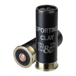 B&P Ammunition Competition Sporting Clay 12 Gauge Ammo 2-3/4'' 1 Oz #8.5 Shot 1200 fps 250 Rounds
