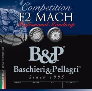B&P Mach 12 Gauge 2-3/4" #7.5 1-1/8 oz 25rds Shotshell - Extra Heavy Target Load - 12B18FH7 