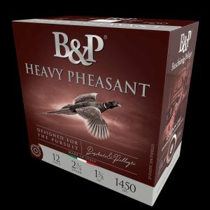 B&P Heavy Pheasant 12 Gauge 2-3/4" #5 1-3/8 oz 25rds Shotshell - High-Density Pheasant Ammo - 12B38H5