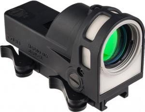 Meprolight M21 1x30mm Reflex Sight, 5.5 MOA Dot Reticle, Black w/Dust Cover M21-D5