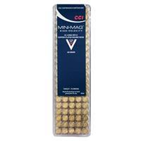 CCI Rimfire, .22LR Mini-Mag, Copper Plated Round Nose, 40 Grain, 2,500 Rounds