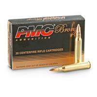 PMC Bronze, .223 Remington, FMJ-BT, 55 Grain, 500 Rounds 223A/AK