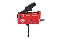TriggerTech Trigger 1.5-4.0LB Pull Weight, Fits AR-15, Diamond Flat Trigger, Right Hand, Adjustable, Black AR0-TRB-02-NNF