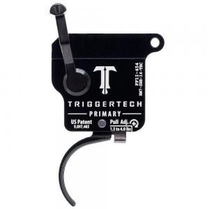 TriggerTech Remington Model 7 RH Single Stage Blk/Blk Primary Curved Trigger RM7-SBB-14-TBC