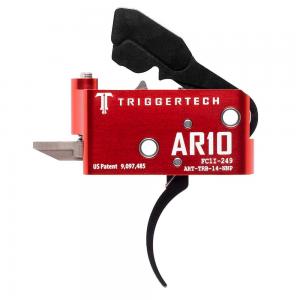 TriggerTech AR10 Two Stage Blk/Red AR Diamond Pro 1.5-4.0 lbs Trigger ART-TRB-14-NNP 885768002165