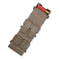 SME AmmoPal Versatile Durable High-Impact PVC UV-Resistant Ambidextrous 12 Gauge Up to 10 Shotgun Shell Dispenser with Adjustable Mounting System, Black