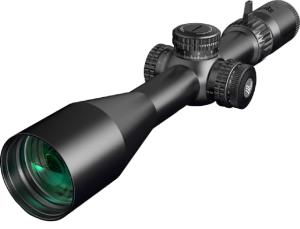 Swampfox Warhawk Tactical 3-15x50mm Rifle Scope, 34mm Tube, First Focal Plane, Sharpshooter MOA, MOA, Black, TWK31550-3M TWK315503M