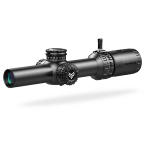 Swampfox Arrowhead LPVO Series Scope 1-6x24mm Guerrilla Dot BDC Green