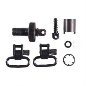 Grovtec US Swivels Shotgun Locking Swivel Set For Mossberg 500 12 Gauge Black Model: GTSW37 895474001376