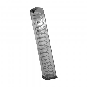 ETS Group Glock 22/23/27 .40 S&W 30 Round Extended Magazine Clear: GLK-22-210 | Translucent