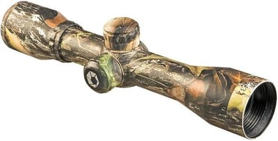 Barska 4x32 Compact Contour Series Crossbow Scope, Mossy Oak Camo with Crossbow Reticle, 1" Tube Diameter