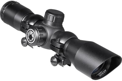 Barska 4x32mm Plinker-22 30/30 Rifle Scope with Rings AC13490