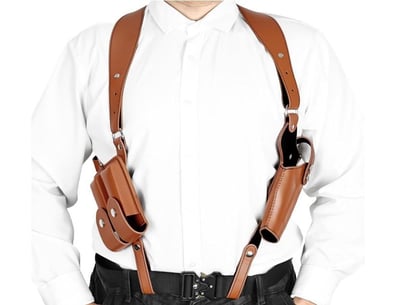 Agorizeo 1911 Shoulder Holster Adjustable Leather