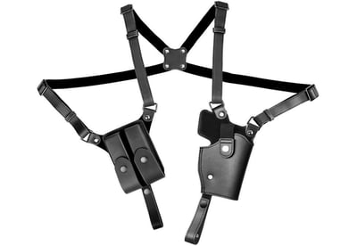 Agorizeo Universal Shoulder Holster, Adjustable Leather
