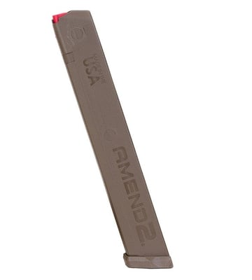 Amend2 Glock 17, 19, 26, 34, 45  A2 Stick Magazine 9mm 34 Rd. FDE 685757245685