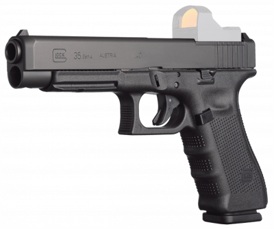 Glock 35 Gen 4 Modular Optic System 40 S&W 764503002625