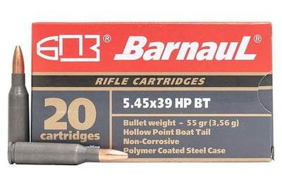 Barnaul 5.45x39 55 Gr 20 Rnd