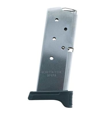 Beretta APX Carry Magazine, 9mm, 6 Rounds, Stainless
