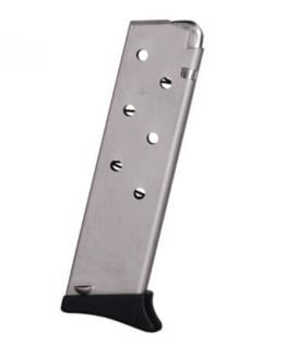 Bersa Thunder 380 Magazine 380 ACP 7 Rds. Finger Rest Nickel