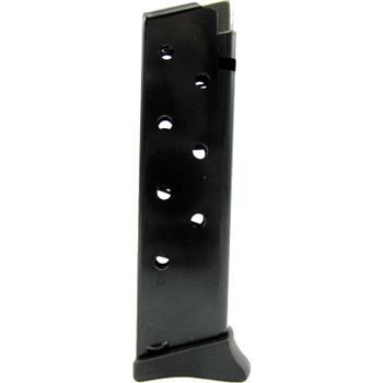 Bersa Thunder 380 Magazine 380 ACP 8 Rds. Black Finger Rest