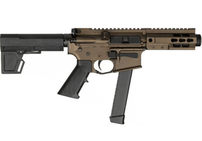 Brigade Firearms AR-9 Pistol 5.5" BBL U-Rail Midnight Bronze