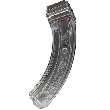 Butler Creek Ruger 10/22 Magazine 22 LR 25 Rd. Steel Lips Clear