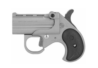 Cobra Enterprises Of Utah Long Bore Derringer w Guardian Package 3.5" Satin With Black Grips