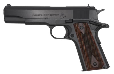 Colt Government 5" Black PVD BLEM 45 ACP 