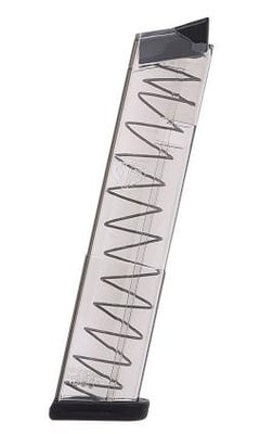 ETS Glock 42 Magazine 380 ACP 12 Rounds Translucent