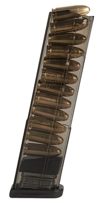ETS Magazine for Glock G43 9mm 12 Rd. Carbon Smoke 850016478528