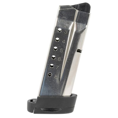 Ed Brown Smith & Wesson M&P 9 Shield Magazine 9mm 8 Rd. Stainless RMP-MAG8SHILED