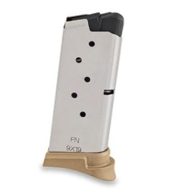 FN Herstal FN 503 Magazine 9mm 6 Rounds FDE