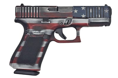 Glock 19 Gen5 Distressed Flag