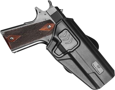 Gun & Flower 1911 Holster, OWB Holster