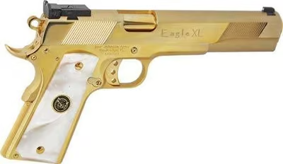 Iver Johnson Arms Eagle XL Gold White Pearl