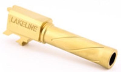 Lakeline LLC Taurus G3X, G3C, G2C, G2S Standard Target Barrel, Gold Titanium Nitride
