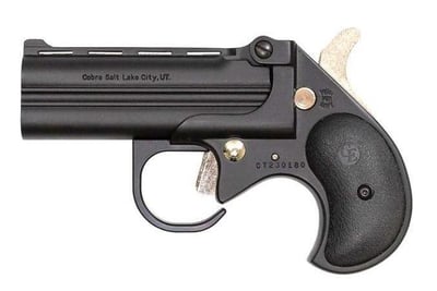 Cobra Enterprises Of Utah Long Bore Derringer w Guardian Package 3.5" BBL 2 Rd. Black