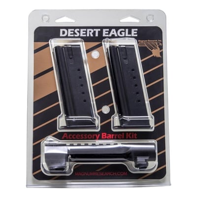 Magnum Research Desert Eagle Mark XIX Conversion Kit 6" Barrel 44 Magnum 2x 7-Rd. Magazine Black