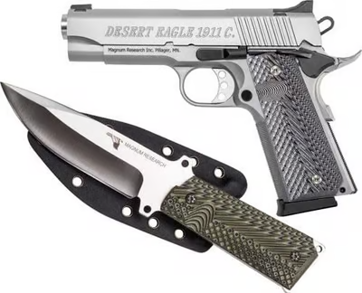Magnum Research 1911 CSS With Knife
