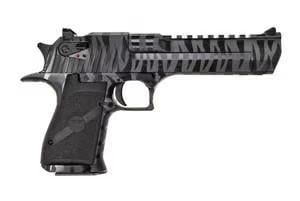 Magnum Research Desert Eagle Mark XIX Black With Tiger Strips