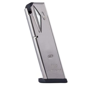 Mec-Gar Beretta 92FS Magazine, 9mm, 15 Rounds, Nickel