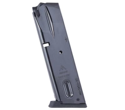 Mec-Gar Smith & Wesson 5900, 915, 910, 659 Magazine, 9mm, 15 Rd. Black MGSW5915B