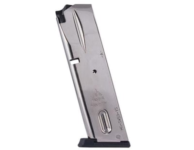 Mec-Gar Smith & Wesson 5900, 915, 910, 659 Magazine, 9mm, 15 Rd. Nickel 765595440487
